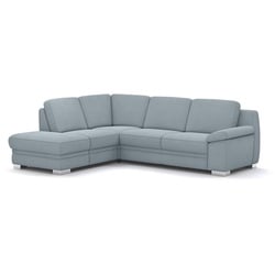 CASEDO Ecksofa Sevilla Stoff Sage