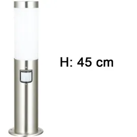 Harms Import Sixone Edelstahl Aussenleuchte, Bewegungsmelder, Garten