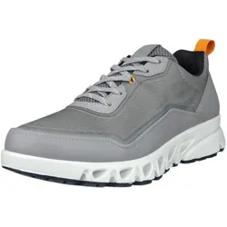 ECCO Sneaker Multi-Vent Gtxs Tex Lea (Vollnarbenleder, wasserdicht) grau Herren