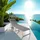 Tectake Sonnenliege 161 x 68 x 111 cm Grau