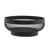 JUSTINUS Brot-/Obstkorb LifeStyle Metall Schwarz