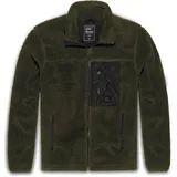 Vintage Industries Kodi Sherpa Fleece Jacke, grün, Größe L