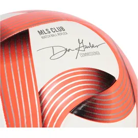adidas Major League Soccer Club Ball white-red (001A)