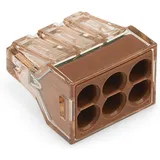 WAGO 773-606 - Verbindungsdosenklemmen, 6-Leiter-Klemme