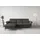 sit&more Ecksofa SIT & MORE "Göteborg", grau (anthrazit), B:268cm H:90cm T:176cm, Sofas, Ecksofa, Sitztiefenverstellung und Federkern, wahlweise mit Bettfunktion