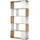 CaliCosy Bücherregal 29,5 x 34 x 173,5 cm Weiß