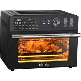 oimis Heißluftfritteuse xxl 1800W schwarz