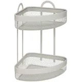 5five simply smart 5five - eckregal "mayaj" aus beigem stahl 23x23cm