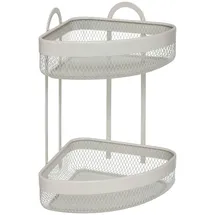 5five simply smart 5five - eckregal "mayaj" aus beigem stahl 23x23cm
