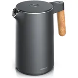Arendo Wasserkocher 1,5 l Grau
