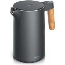 Arendo Wasserkocher 1,5 l Grau