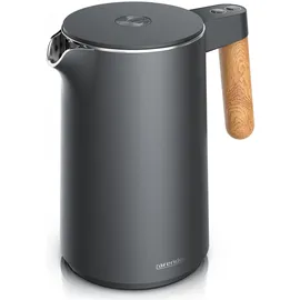 Arendo Wasserkocher 1,5 l Grau
