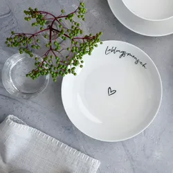 Villeroy & Boch Statement Schale Lieblingsmensch ø 18,7 cm 6er Set - DS