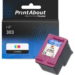 Druckerpatrone kompatibel mit HP 303 (T6N01AE) - 3 Farben