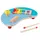 Fisher-Price Holz-Musiktisch mit 3 Percussion-Instrumenten, mehrfarbig, HXT91