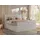 MKS Meble Boxspringbett TILIANO KING - 160/200 - Hellgrau Cord - H4,