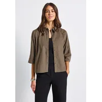 STREET ONE Damen, Mini-Cord Hemdbluse - 46