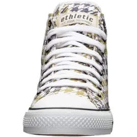 Ethletic White Cap Hi Cut in TweedGreen | just White | Gr.: 40