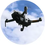Roboterwerk OWL Plus, für DJI Mavic Mini Drohnen Beleuchtungssystem, Transparent/Schwarz