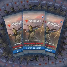 MAGIC: The Gathering Magic the Gathering Commander Legends: Battle for Baldur's Gate - Draft Boosters Display -EN- englisch