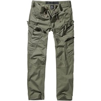 Brandit Textil Brandit Adven Slim Fit Cargo Hose oliv, S