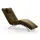 KOINOR Relaxliege Leder 70 x 95 x 175 cm Braun elektrisch mit Kissen