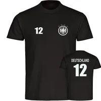 Multifanshop Herren T-Shirt - Deutschland - Adler Retro Trikot