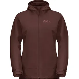 Jack Wolfskin Moonrise 3in1 Jacket Damen dark maroon S