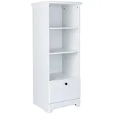 Arthur Berndt Standregal Thilo 48 x 40 x 126 cm Weiß