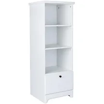 Arthur Berndt Standregal Thilo 48 x 40 x 126 cm Weiß