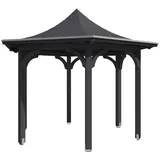SKANHOLZ Versailles 4,18 x 3,60 m Schiefergrau