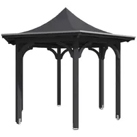 SKANHOLZ Versailles 4,18 x 3,60 m Schiefergrau