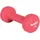 Bodyline Hantel aus Gusseisen Neopren Einzelhantel 1 kg grün / pink