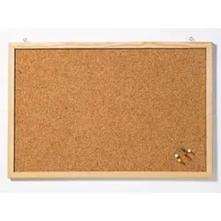 Korktafel, 40x60cm, CC-KT4060E, Naturrahmen
