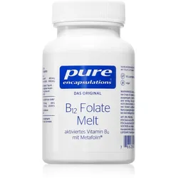 Pure Encapsulations B12 Folate Melt Pastillen zur Unterstützung des Nervensystems 90 St.