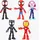 SPIDEY AND HIS AMAZING FRIENDS Figuren-Set, 5 Figuren