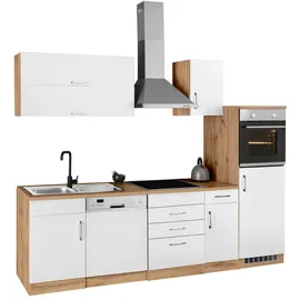 kochstation Küchenzeile »KS-Colmar«, ohne E-Geräte, Breite 270 cm
