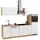kochstation Küchenzeile »KS-Colmar«, ohne E-Geräte, Breite 270 cm