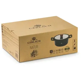 gerlach 1760 Natur Kochtopf 24 cm rund