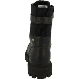 Tom Tailor Schnürstiefel Schwarz - Schwarz - 33