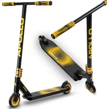 Apollo Stunt Scooter Profi Stuntroller Kinderroller "Eagle" - schwarz/gold - Gold