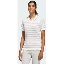 adidas ULTIMATE365+ STRIPE POLOSHIRT, GESTRICKT - White