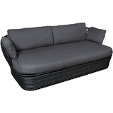 Cane-line Loungesofa Basket Rattan & Geflecht Grau