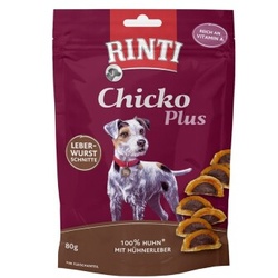 RINTI Chicko Plus 12x80g Leberwurstschnitten