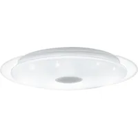 EGLO LANCIANO 1 Wand- / Deckenleuchte, weiss, chrom