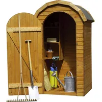 Promadino Geräteschrank Roma 1,10 x 0,83 m Braun