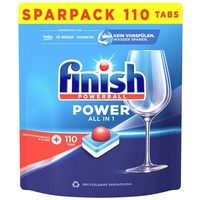 Finish Power All in 1 Sparpack, Geschirr-Reiniger, 110 Tabs