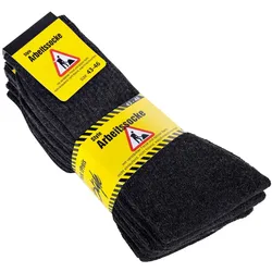 YOURBASICS Herren Socken, 5er Pack - Arbeitssocken, Hochwertige Baumwollmischung, einfarbig Anthrazit 43-46