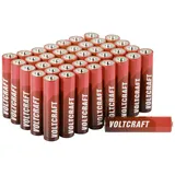 VOLTCRAFT Industrial LR03 Micro (AAA)-Batterie Alkali-Mangan 1300 mAh 1.5 V 40 St.