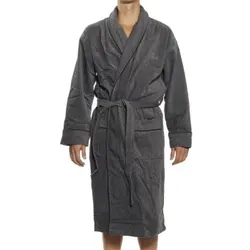 JBS Bath Robe Grau Baumwolle Large Herren